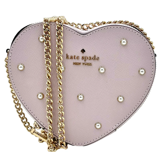 Kate Spade Love Shack Mini Heart Crossbody - Lilac Moon