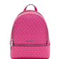 Michael Kors Rhea Medium Signature Logo Backpack- Dragonfruit Pink