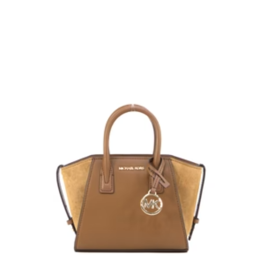 Michael Kors Avril Extra Small Satchel Shoulder Crossbody Bag - Luggage