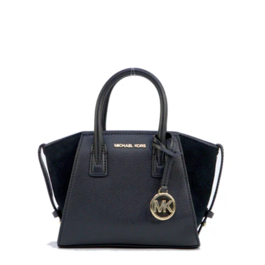 Michael Kors Avril Extra Small Satchel Shoulder Crossbody Bag - Black