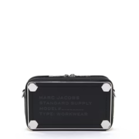 Marc Jacobs Box Bag Chain Crossbody Bag - Black