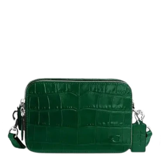 Coach Croc Embossed Charter Crossbody Bag 19- Ivy