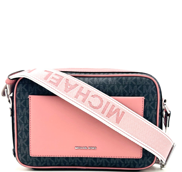 Michael Kors Maeve Large Signature Crossbody Bag - Rose