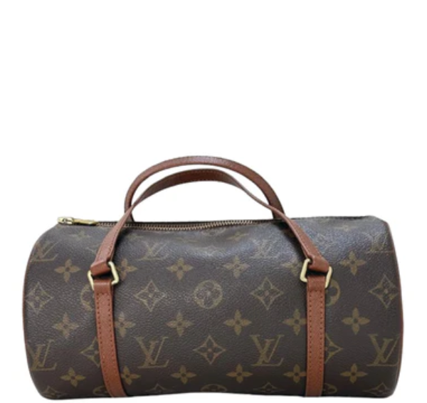 Louis Vuitton Papillon 26 Monogram Handbag Monogram Canvas Brown - PRELOVED