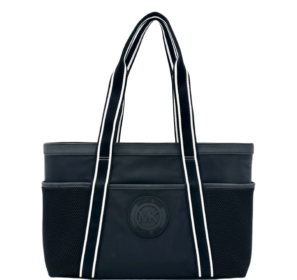 Michael Kors Lautner Nylon Classic East/West Tote Bag - Black