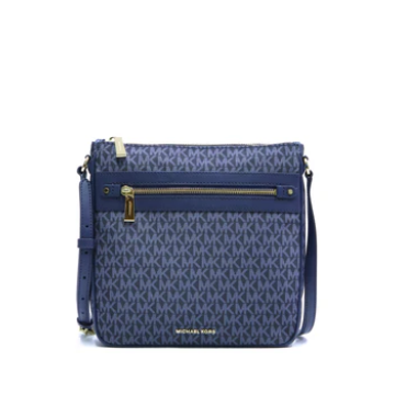 Michael Kors Jet Set Nylon Crossbody - Admiral Blue