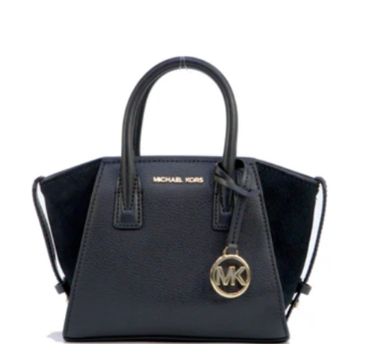 Michael Kors Avril Extra Small Satchel Shoulder Crossbody Bag - Black