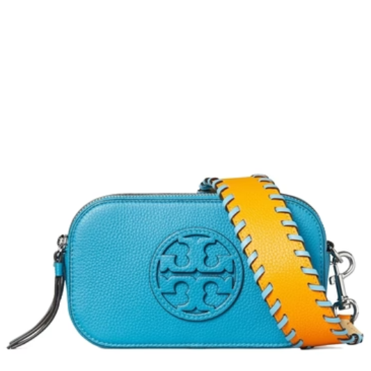 Tory Burch Miller Mini Crossbody - Cerulean
