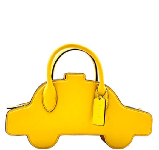 Coach Taxi Crossbody Bag - Brass/Yellow