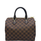 Louis Vuitton Speedy 25 Damier Ebene Canvas Brown Top Handle Handbag