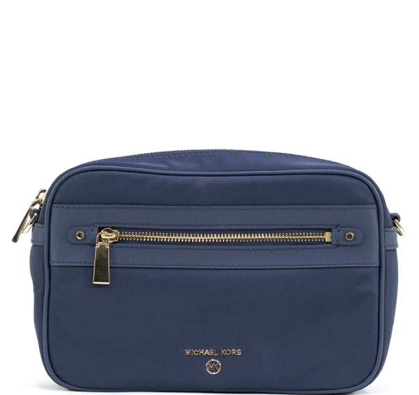 Michael Kors Nylon Jet Set Charm East West Crossbody - Navy