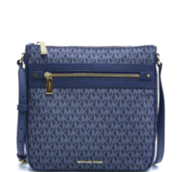 Michael Kors Jet Set Nylon Crossbody - Admiral Blue