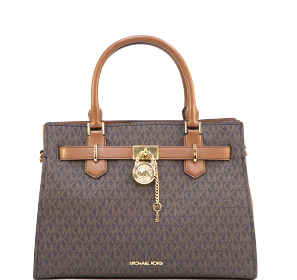 Michael Kors Hamilton Medium Satchel - Brown