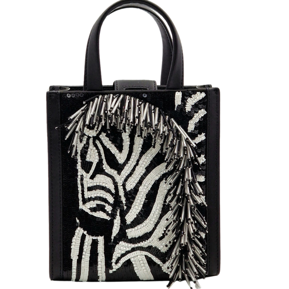 Kate Spade New York Manhattan Mini bolso tote con adornos de cebra