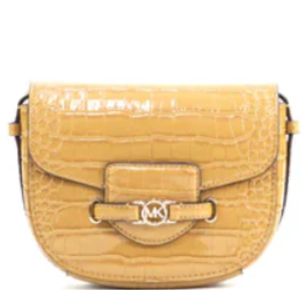 Michael Kors Reed  SM Saddle Crossbody - Deer