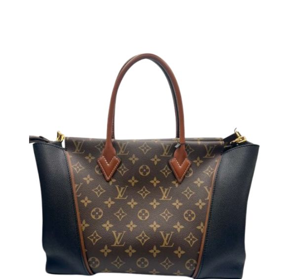 Louis Vuitton Monogram Canvas & Orfevre Leather W PM Bag