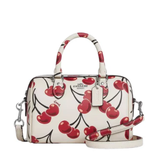 Coach Mini Rowan Crossbody Cherry -Chalk Multi