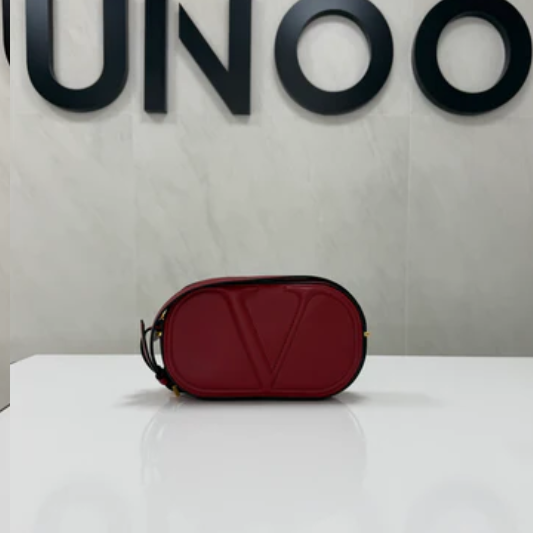 Valentino Garavani  Vlogo Walk Crossbody Bag- Red