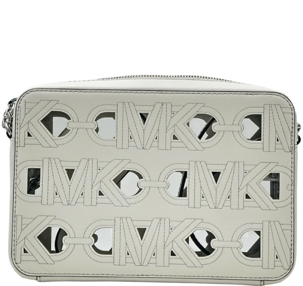 Michael Kors Jet Set Large East-West Crossbody Bag - Optic White