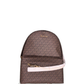 Michael Kors Brown MK Logo Backpack – Elegant Design – Gold Accents New with Tags