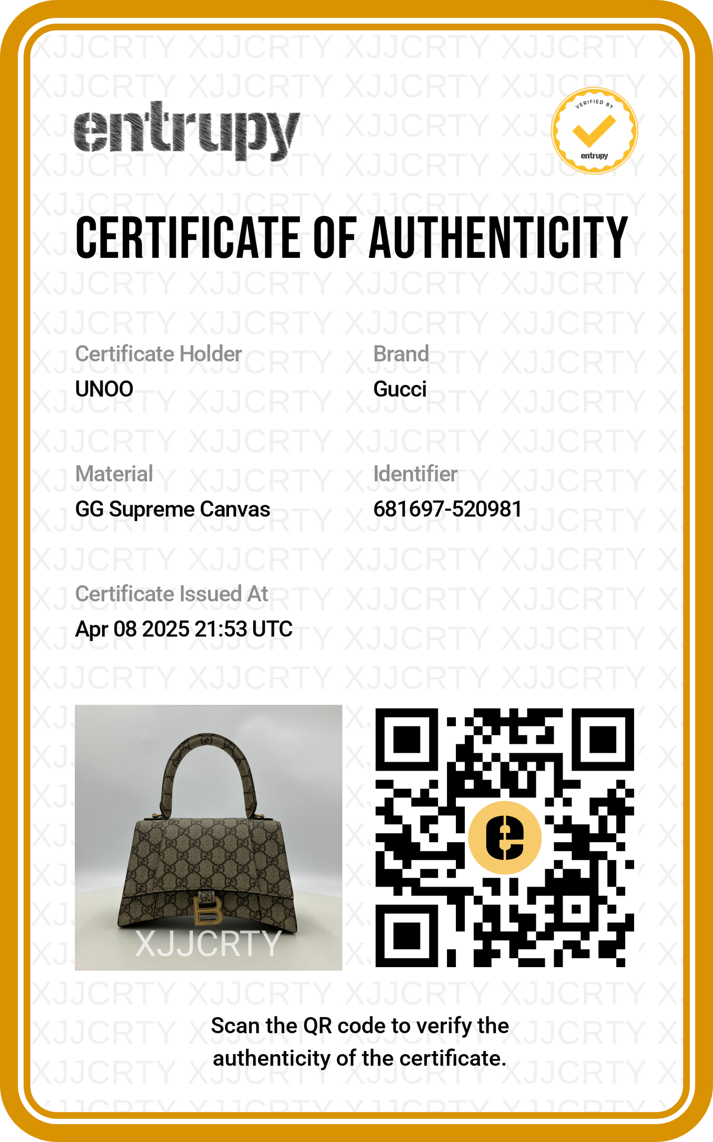 Gucci x Balenciaga Beige GG Supreme Canvas Hourglass Top Handle Bag - PRE OWNED