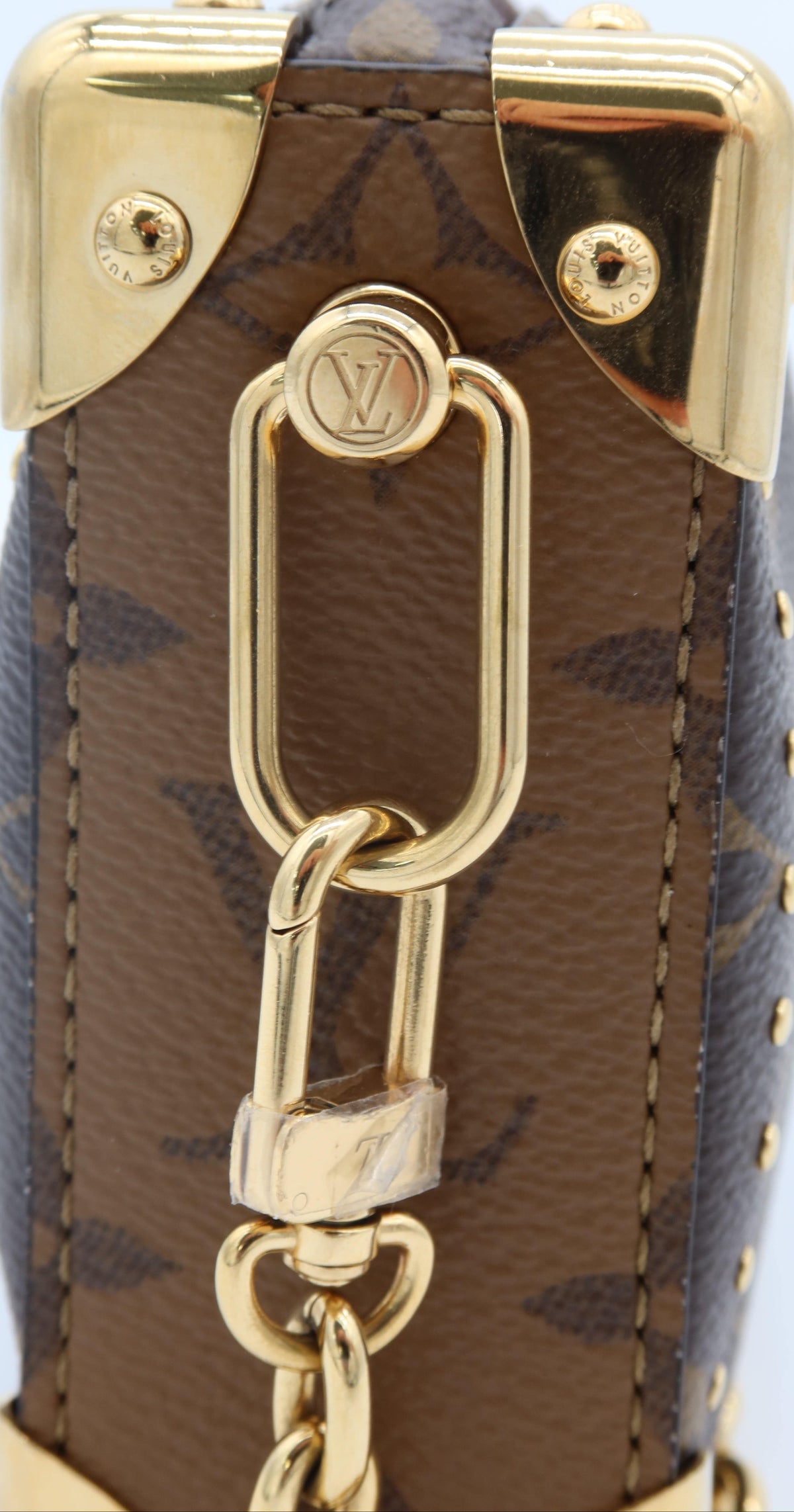 Louis Vuitton Slim Trunk Monogram Canvas Shoulder Crossbody Bag - www.unoo.com