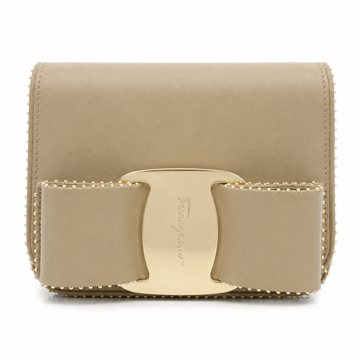 Ferragamo Vara Leather Crossbody Bag