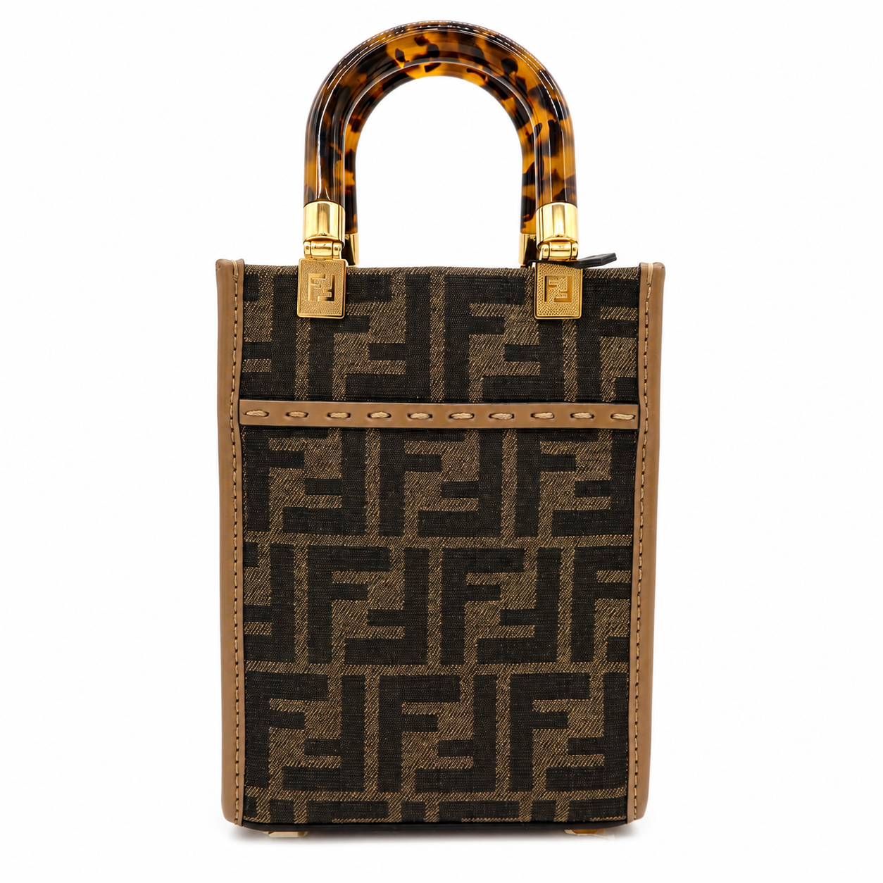 Fendi Mini Sunshine Shopper Tote Bag