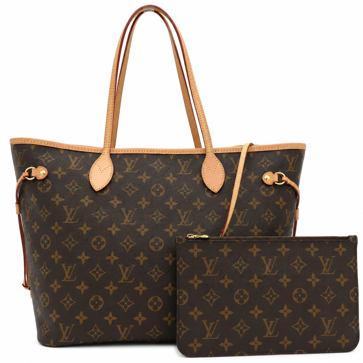 Louis Vuitton Neverfull MM Monogram Canvas Tote Bag UNUSED
