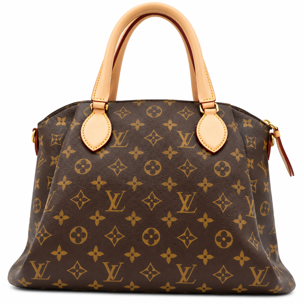 Louis Vuitton Rivoli MM Monogram Canvas Satchel Handbag with Strap – Pre-Owned