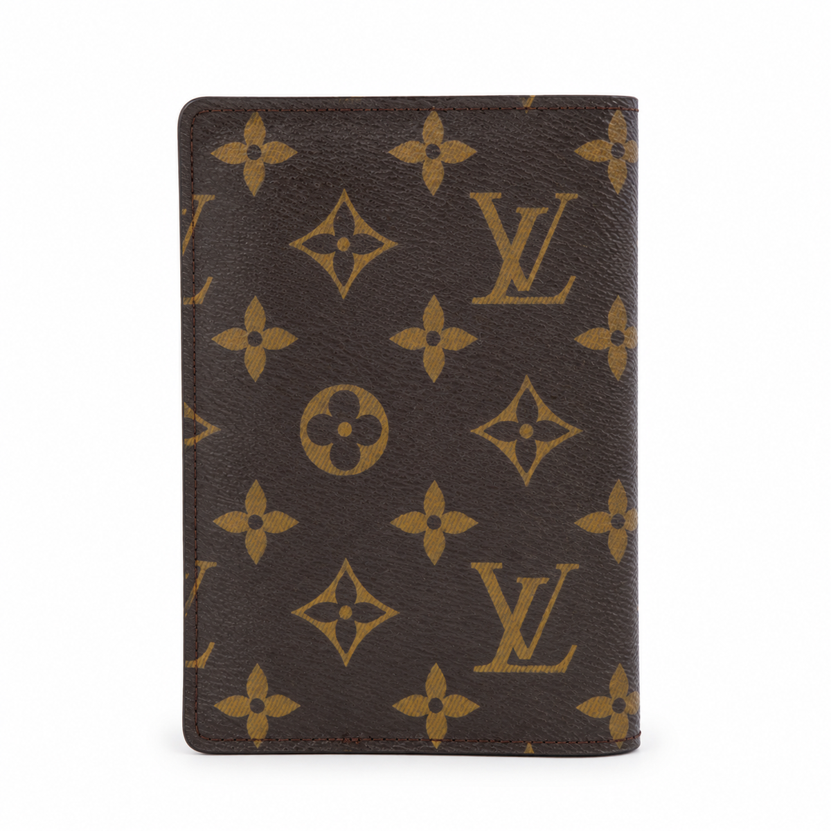 Louis Vuitton Monogram Canvas Passport Holder – Brown – additional photo 1