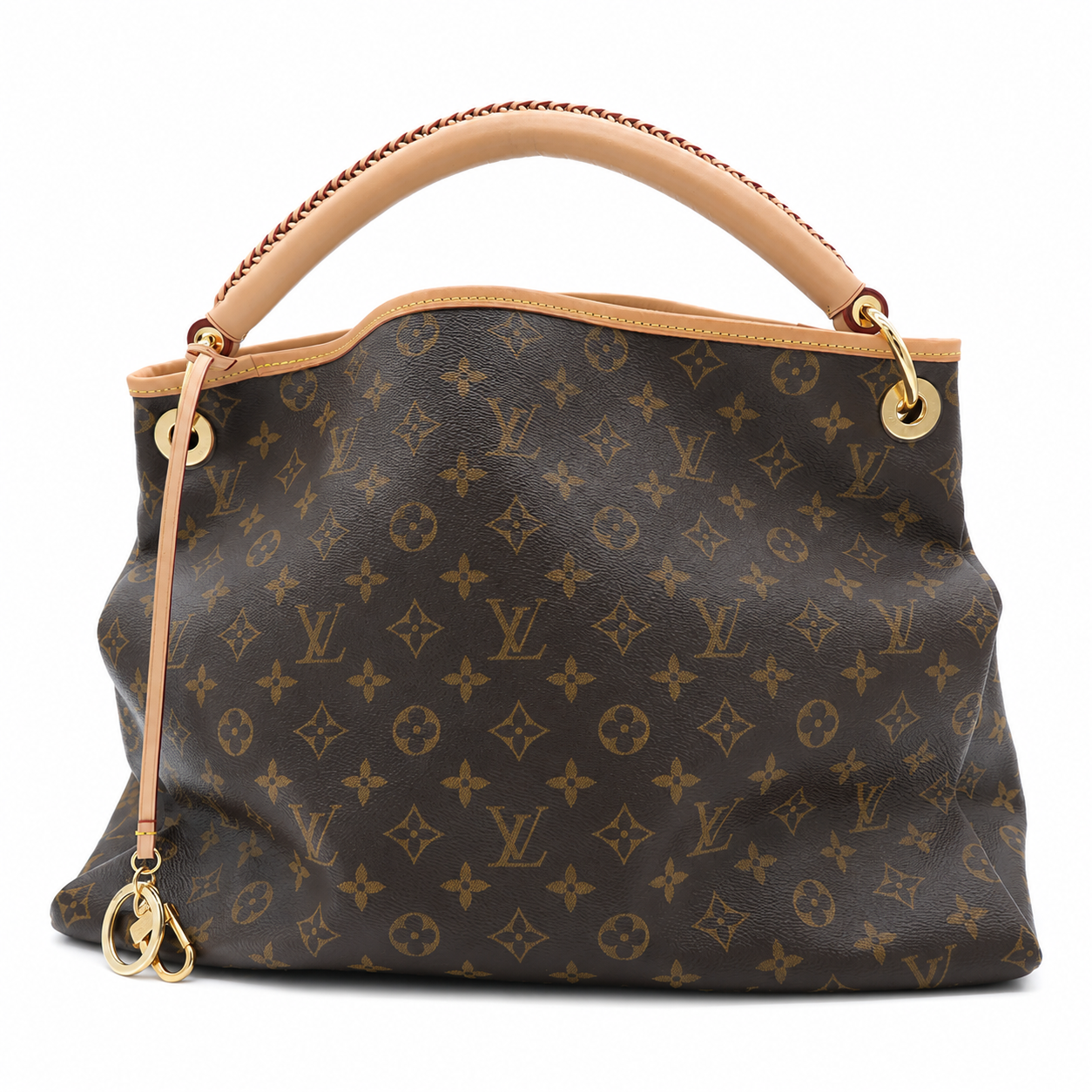 Louis Vuitton Artsy MM Monogram Canvas Hobo Shoulder Bag