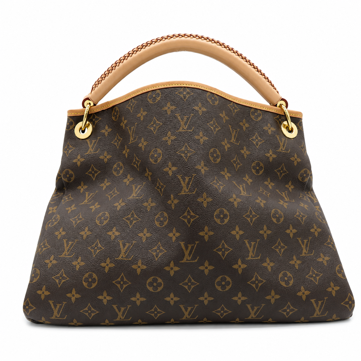 Louis Vuitton Artsy MM Monogram Canvas Hobo Shoulder Bag