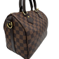 Louis Vuitton Speedy 25 Damier Ebene Canvas Brown Top Handle Handbag
