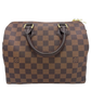 Louis Vuitton Speedy 25 Damier Ebene Canvas Brown Top Handle Handbag