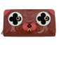 Louis Vuitton Zippy Wallet Monogram Vernis Dog Motif Patent Leather Zip Around