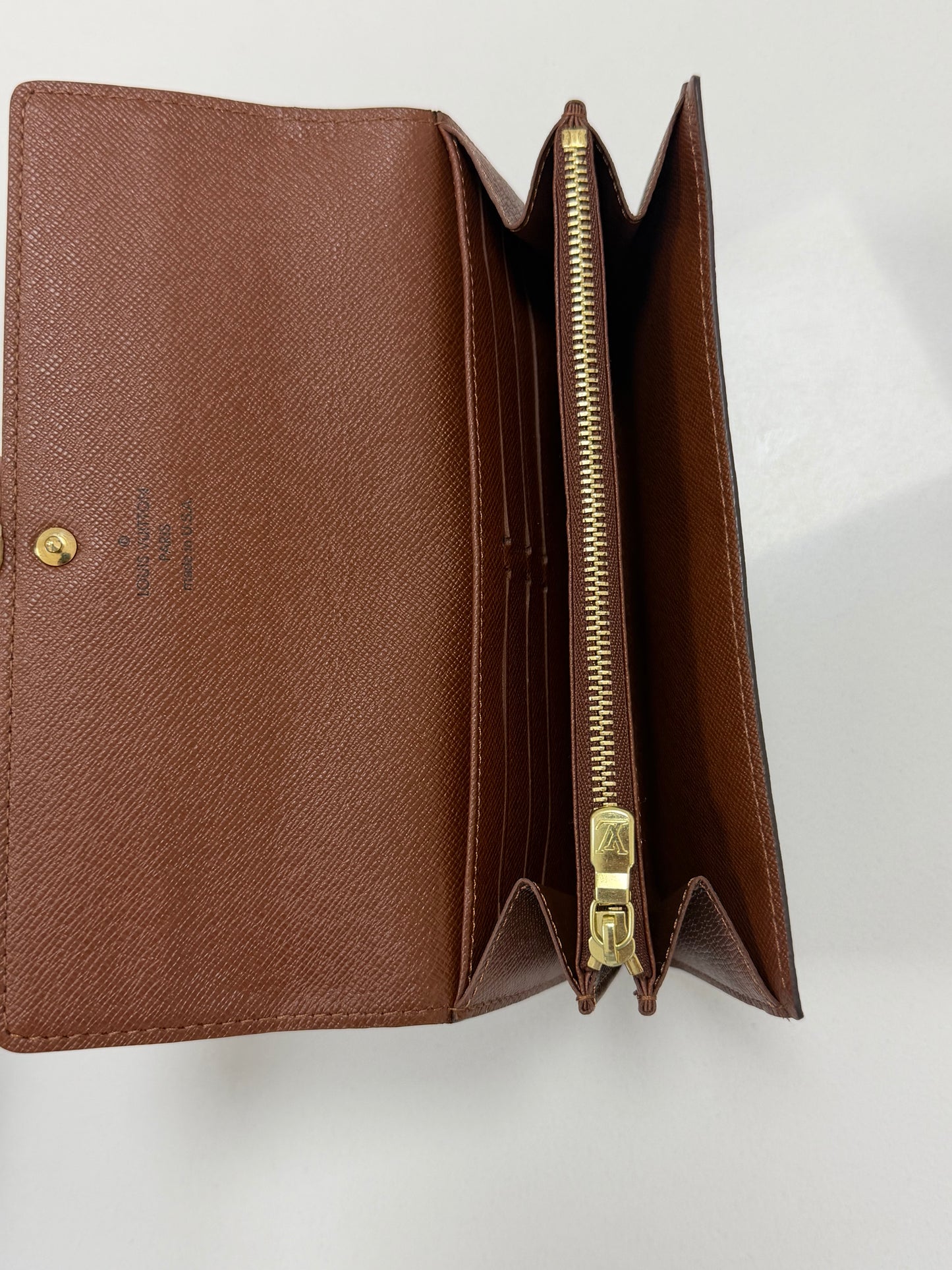 Louis Vuitton Monogram Canvas Sarah Wallet - PRE OWNED