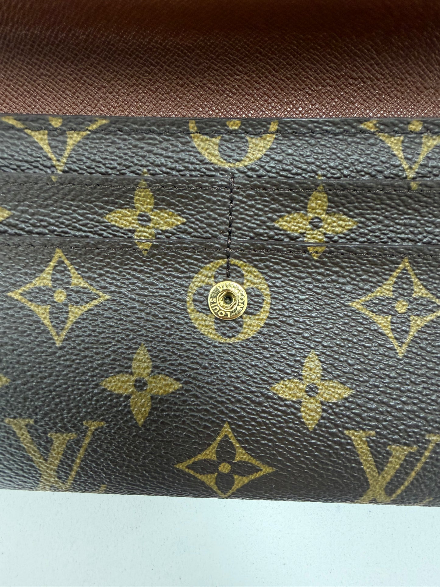 Louis Vuitton Monogram Canvas Sarah Wallet - PRE OWNED