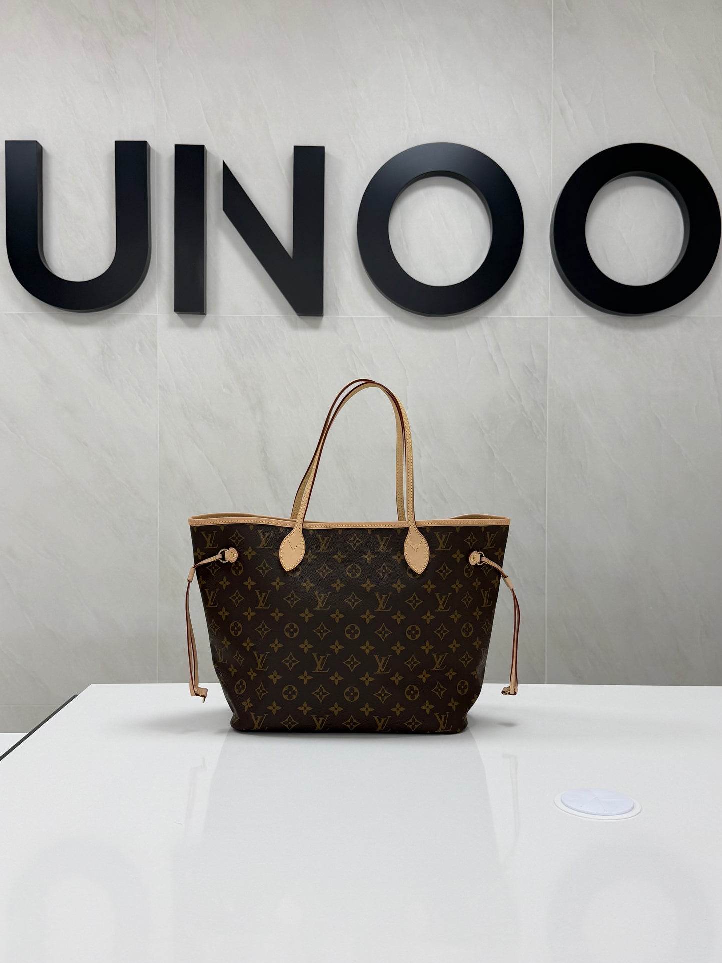 Louis Vuitton Monogram Neverfull Tote Bag- Brown