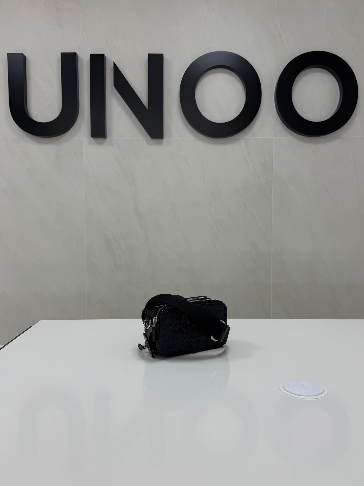 Coach Wyatt Crossbody In Signature Leather- Black