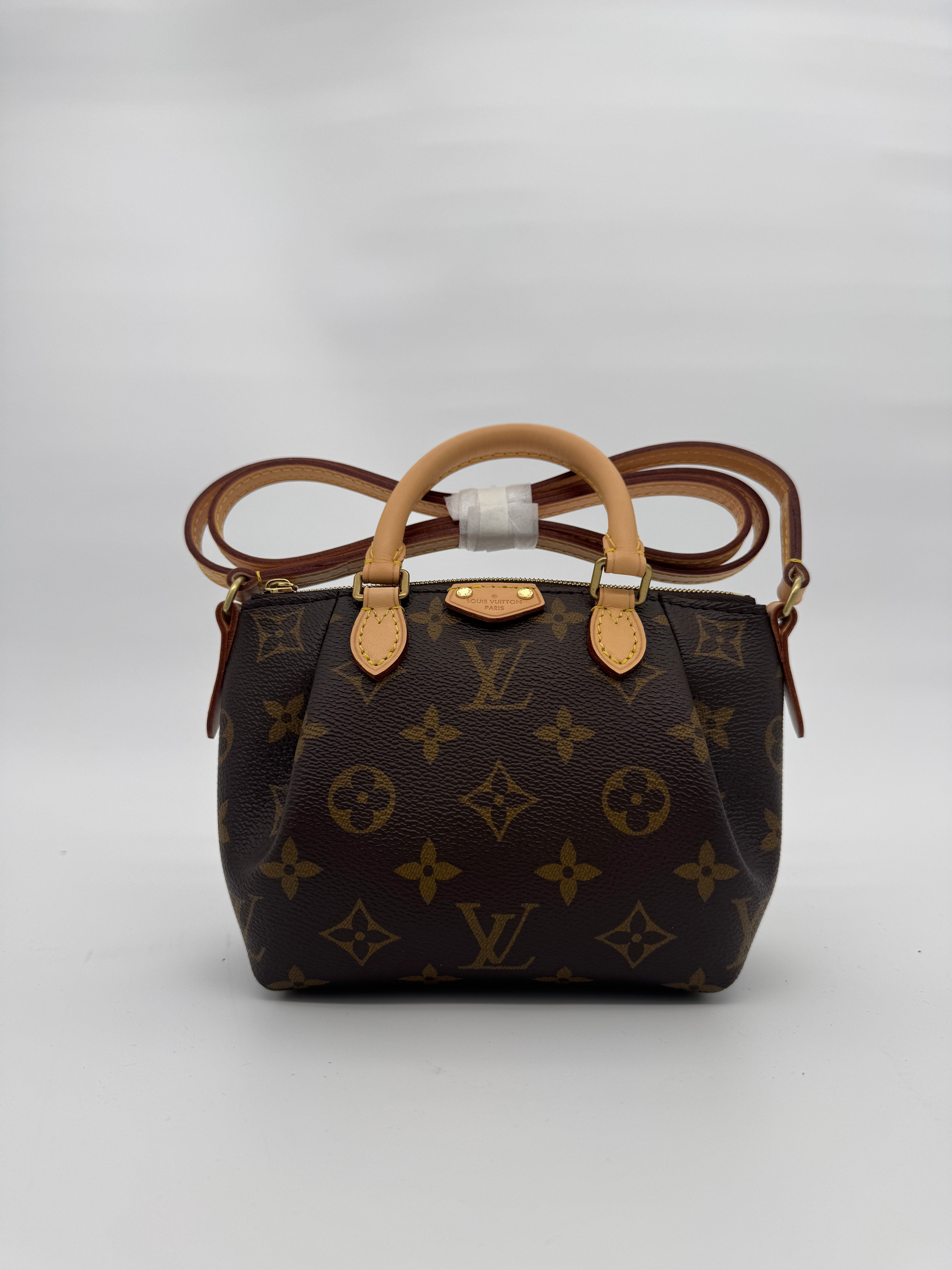 Louis Vuitton Nano Turenne Monogram Canvas Crossbody Bag Rare Mini Top Handle - Pre Loved