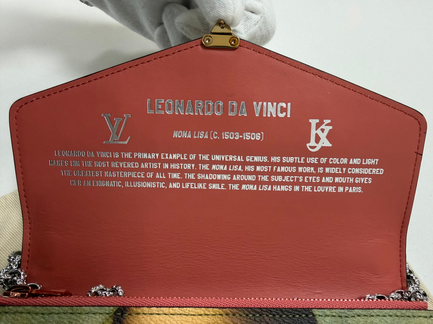 Louis Vuitton Chain Wallet Pouchette Mona Lisa - PRE OWNED