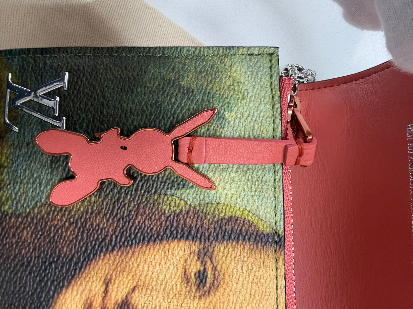 Louis Vuitton Chain Wallet Pouchette Mona Lisa - PRE OWNED