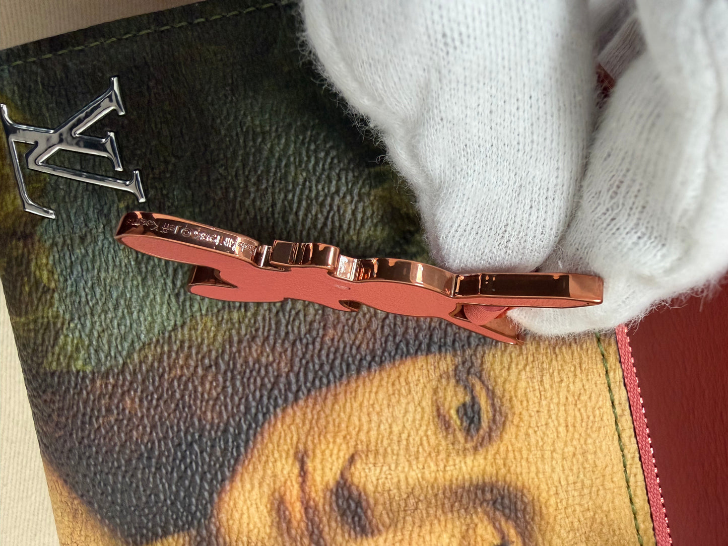 Louis Vuitton Chain Wallet Pouchette Mona Lisa - PRE OWNED