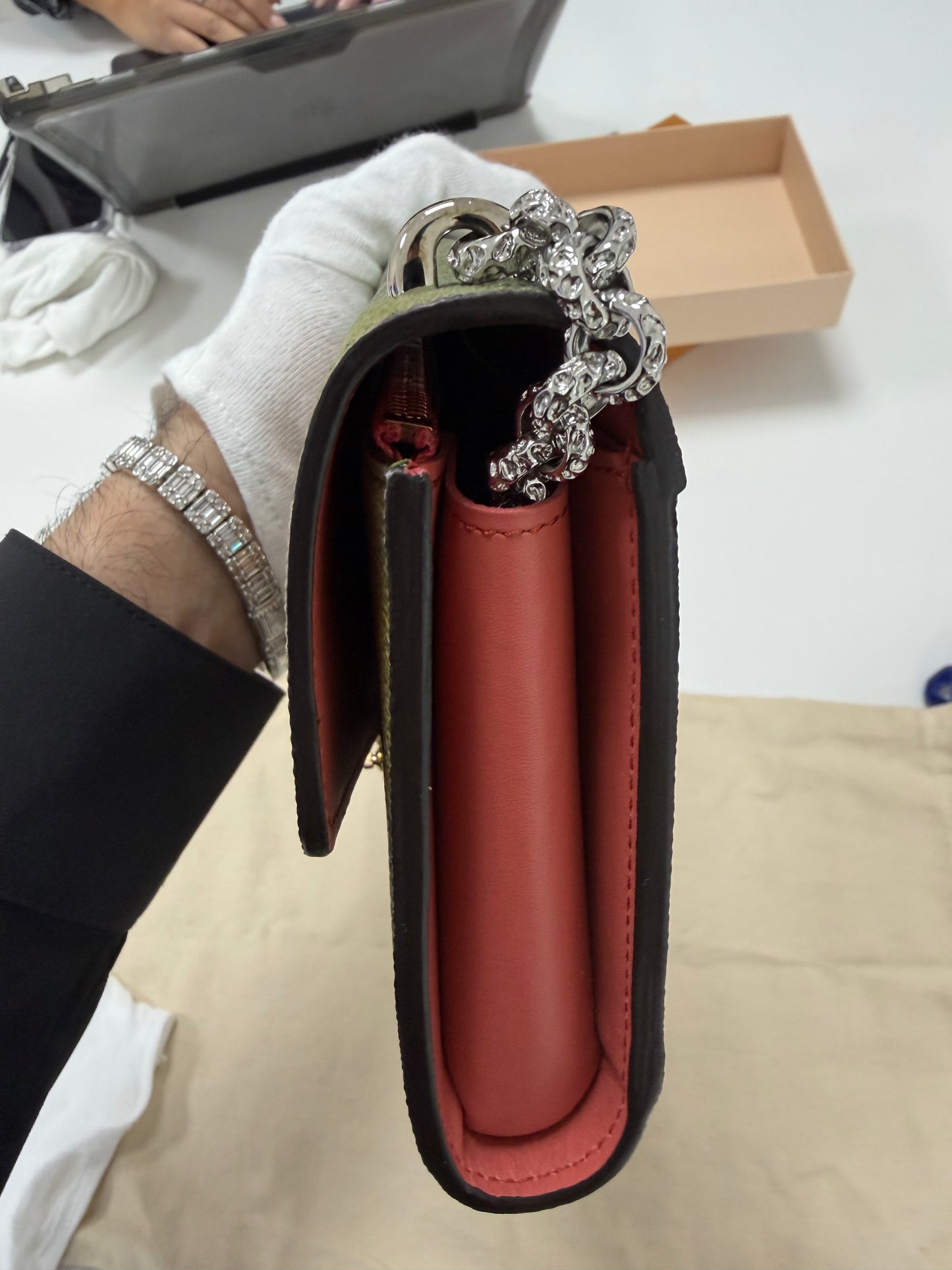 Louis Vuitton Chain Wallet Pouchette Mona Lisa - PRE OWNED