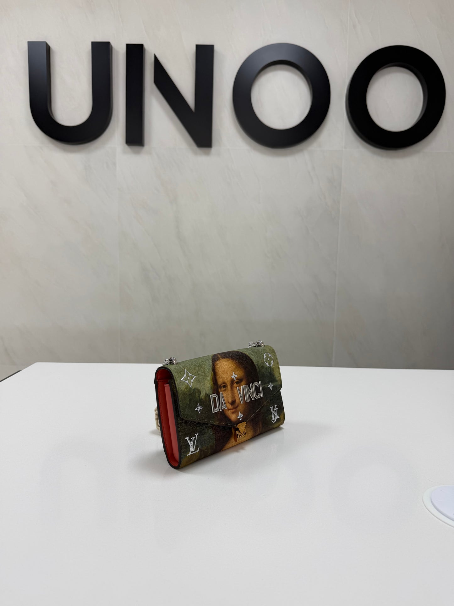 Louis Vuitton Chain Wallet Pouchette Mona Lisa - PRE OWNED