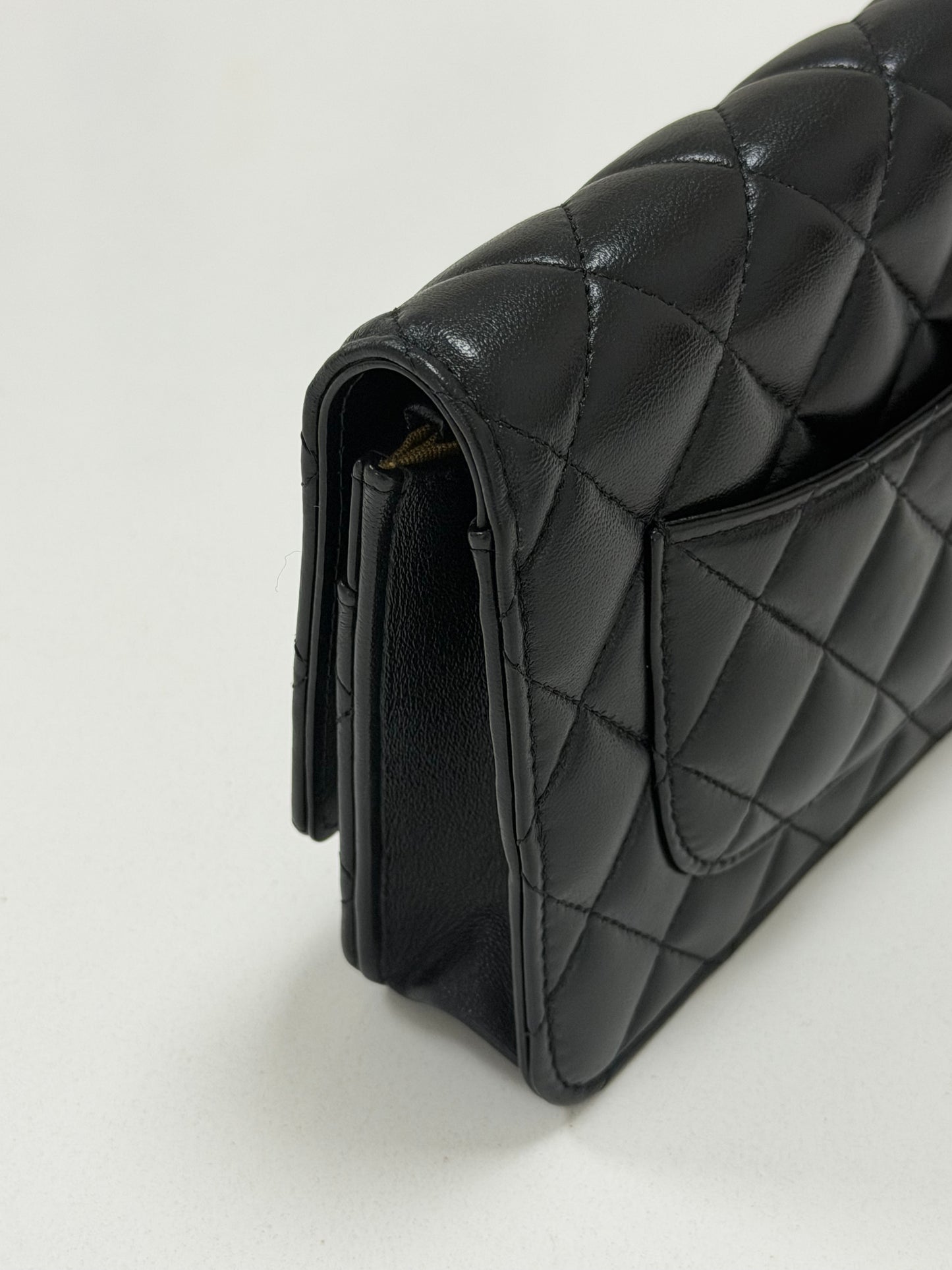 Chanel Wallet on Chain in Black Leather - PRE OWNED
