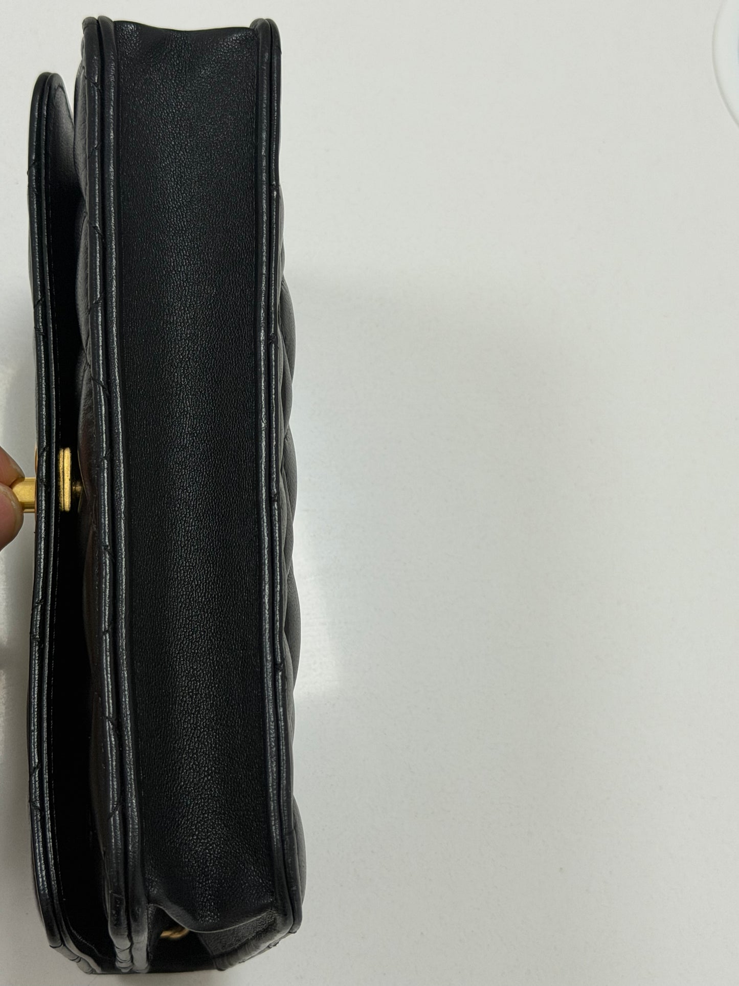 Chanel Wallet on Chain in Black Leather - PRE OWNED