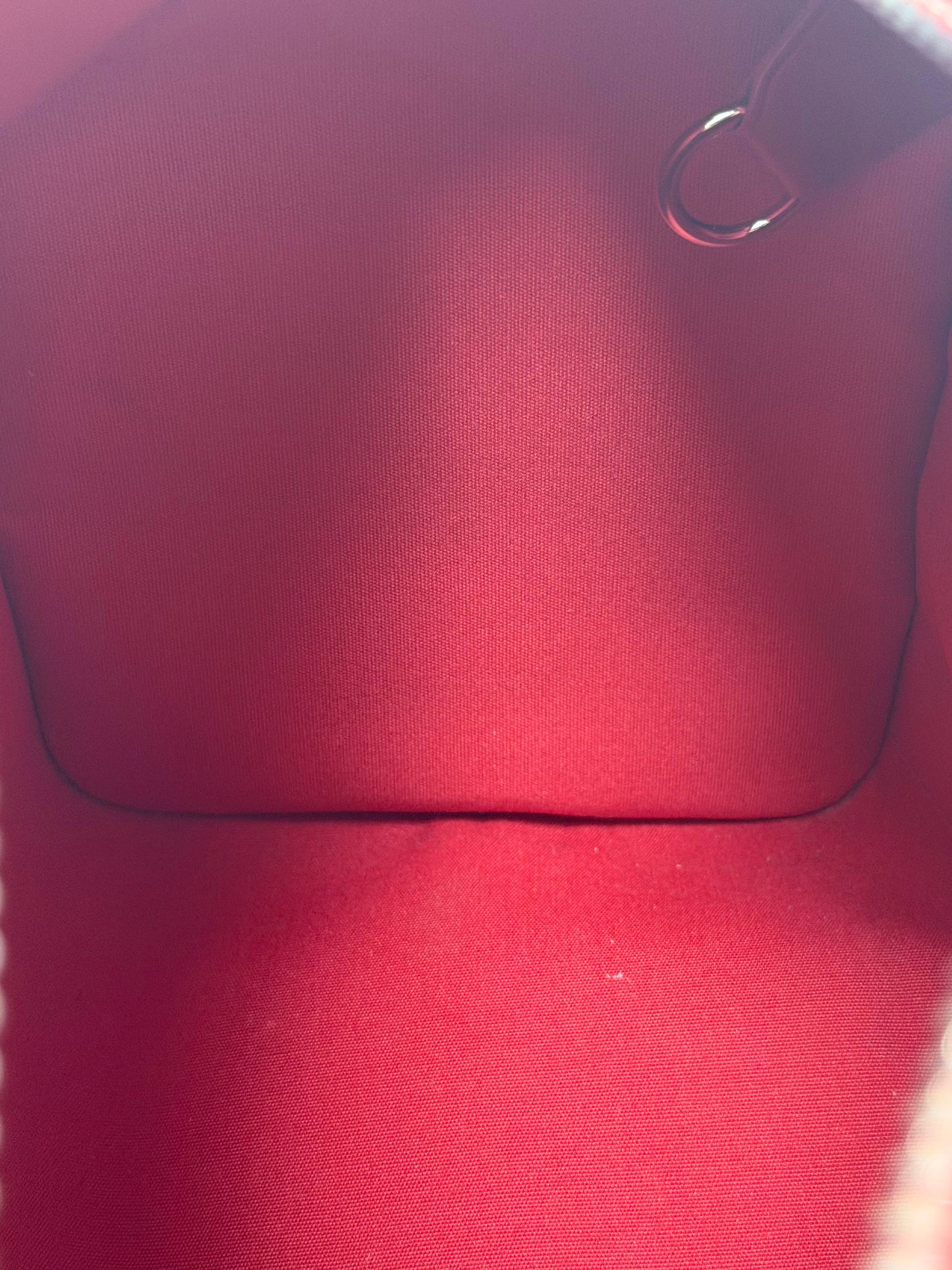 LOUIS VUITTON Epi Speedy 25 Hand Bag Castilian Red M43017 LV Auth 139881