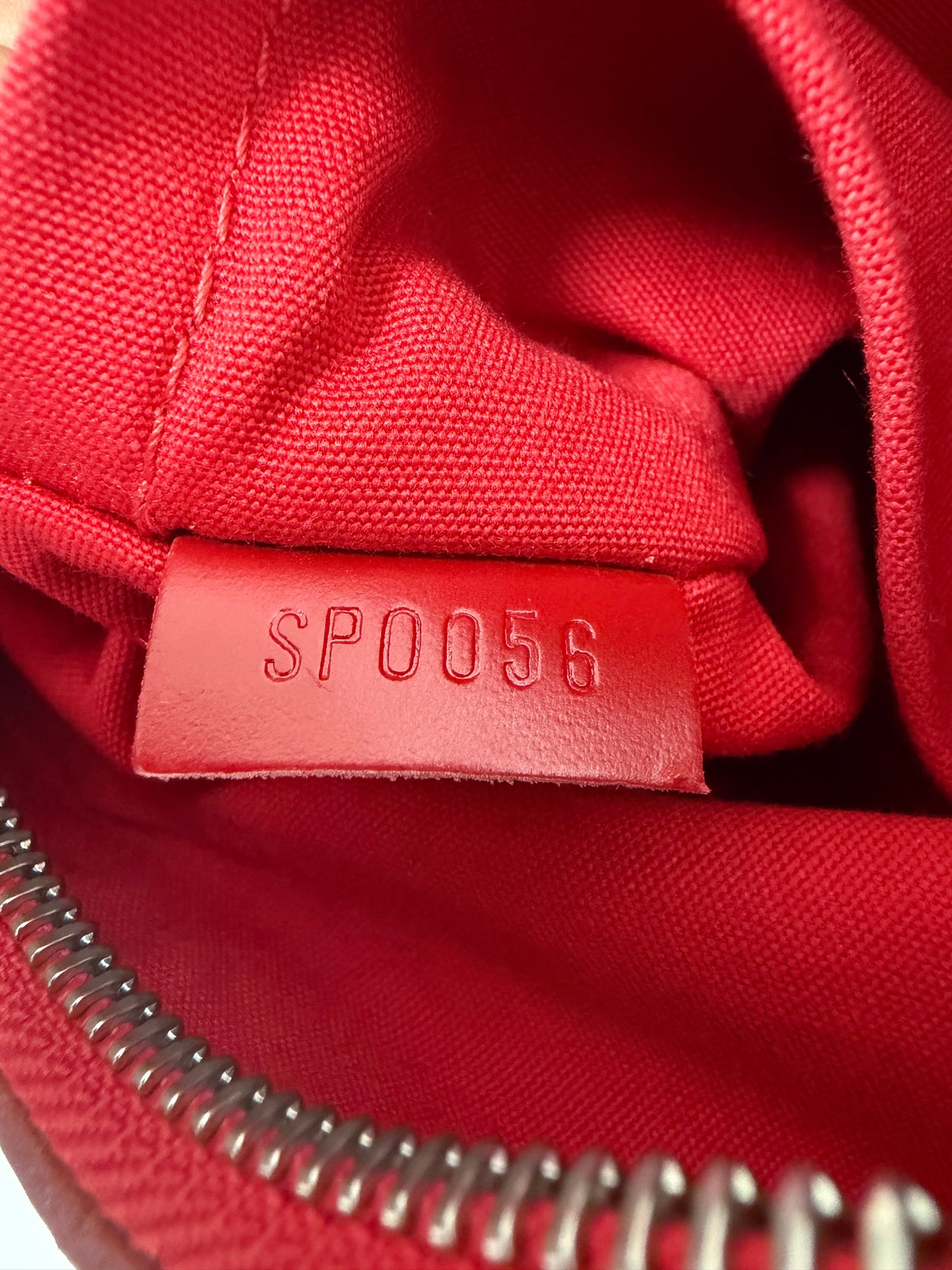 LOUIS VUITTON Epi Speedy 25 Hand Bag Castilian Red M43017 LV Auth 139881